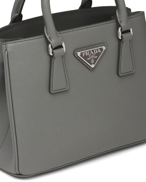 gray prada bag